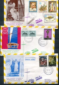Papstreise Colombia 1968 - 6 belgi (29338) - Foto 1 di 2