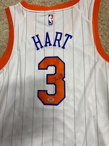 Josh Hart Signed Autograph Auto New York Knicks City Basketball Jersey PSA/DNA - Picture 1 of 4
