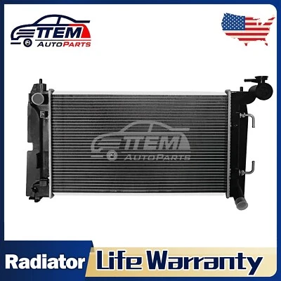 Radiator 2428 Fit 2003-2008 Toyota Corolla Matrix Pontiac Vibe Base CE GT LE 1.8 - Изображение 1 из 4