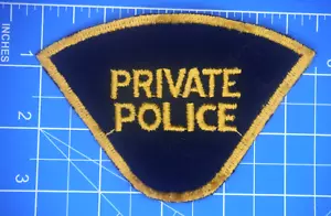 Parche Policía Privada - Vintage - Imagen 1 de 2