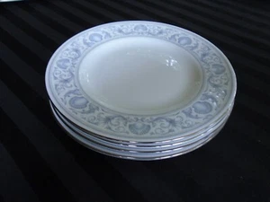 C-965B Set of 4 Wedgewood China Dolphins Salad Dessert Snack Plates - Picture 1 of 5