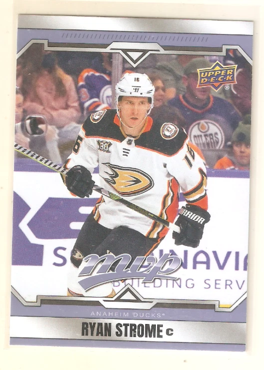 Ryan Strome 2024-25 UD MVP Base Card #33 Ducks - Image 1 of 1