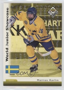 1998-99 Upper Deck UD Choice World Junior Showcase Reserve Mattias Karlin #290