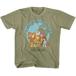 Fraggle Rock Protect The Planet Kids T Shirt - Picture 1 of 3