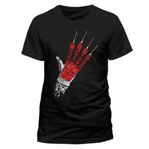 Nightmare on Elm Street Freddy Krueger Hand lizenziert T-Shirt Herren