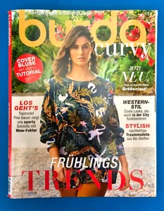 Burda Curvy 1/2024 mit unbenutztem Schnittmuster!! Frühlingstrends ... Neu - Bild 1 von 3