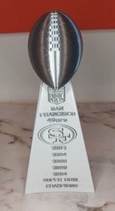 San Francisco 49'ers Lombardi Trophy, Large 10-inches tall, New 2025 - Picture 1 of 6