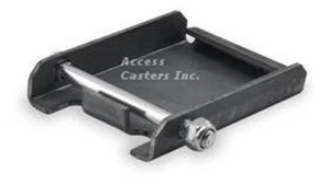 2PCPQ Albion Quick Release Caster Pad, 2-1/2" x 3-5/8" Top Plate - Picture 1 of 2