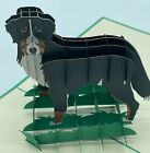 Bernese Mountain Dog 3D Pop Up Card Large Calm Affectionate Loving Devoted Pet