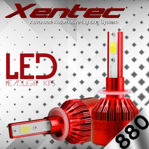 880 881 H27 6000K HID White 388W 38800LM LED Foglight Fog Light Conversion Kit - Picture 1 of 12