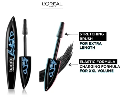 L'Oreal Bambi Oversized Eye Mascara- Intense Black - Image 1 of 3
