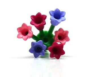 1 Flower Bouquet 6 Blossoms New Colors Playmobil for Plant Flower Box Pot RARE - Picture 1 of 4
