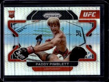 2022 Prizm UFC Paddy Pimblett Hyper Prizm Rookie Card RC #88