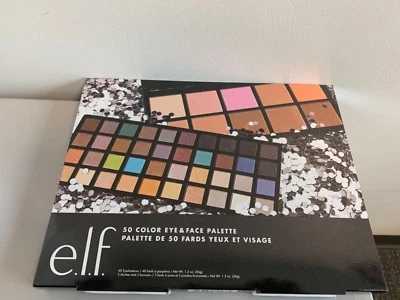 ELF 50 Color Eye & Face Palette - Shadow , blush , bronzer "B74586-1" - Image 1 of 3