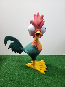 Disney MOANA Squeeze And Scream Hei Hei Toy 13" Chicken Rooster Hey Hey Rubber