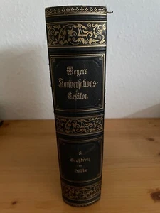 Meyers Konversationslexikon, fünfte Auflage, 1895, Band 8, Großkreuz bis Hübbe - Bild 1 von 8