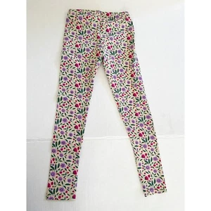 janie and jack Girl’s in Khaki Floral the everyday legging Sz 7 NWT - Picture 1 of 6