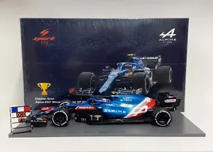 MODELLINO AUTO DIECAST SCALA 1:18 SPARK F1 ALPINE A521 E.OCON GP 2021 MODELLISMO - Foto 1 di 12