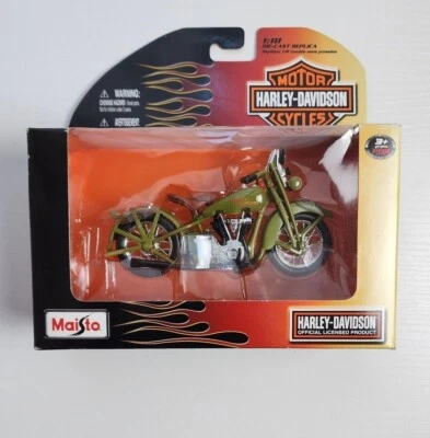NUEVO Maisto 1:18 Die Cast Harley Davidson Serie 24 1928 JDH Doble Cámara Motocicleta Foto 1 de 4