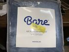 Bare Home Ultra Soft Microplush Fleece Blanket (Full/Queen, Coronet Blue) New