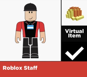 ROBLOX Staff - ROBLOX Virtual Game Code Only 8 bit Construction Helmet - Picture 1 of 1