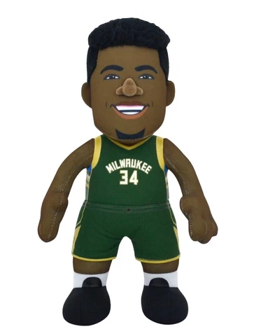 GIANNIS ANTETOKOUNMPO MILWAUKEE BUCKS BLEACHER CREATURES 10" PLUSH FIGURE NEW Cover