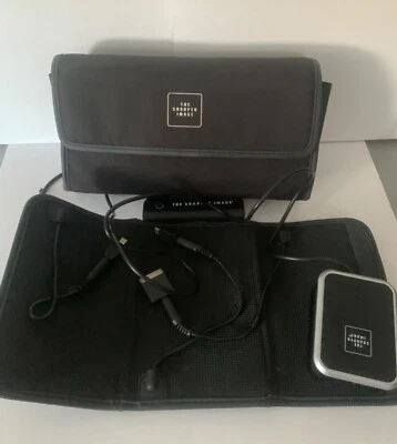 Carregador de celular portátil Sharper Image tapete valet 3 dispositivos carregamento CG-C140 - Imagem 1 de 2