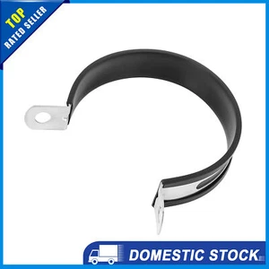 Universal 89mm/3.50" Exhaust Down Pipe Clamp Fastener for Motorcycle Pack of 1 - Picture 1 of 6