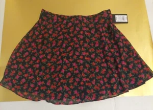 Girls Midi Eby Floral Skirt W/Side Zipper Art Class XL (14) - Picture 1 of 7