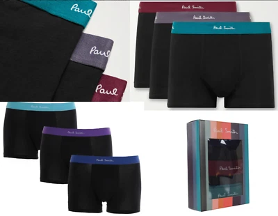 PAUL SMITH 3 Pack Underwear Strech Cotton Trunks Unterwäsche Boxer Briefs New L - Bild 1 von 4