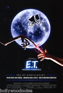 E.T. EXTRA TERRESTRIAL 3D Lenticular MOVIE POSTER 27x40 - Picture 1 of 1
