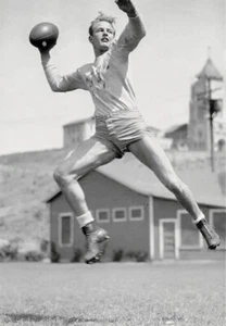 1950s football player catching the pass 4x6 reprint Gay Gentleman's Collection - Picture 1 of 1