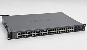 NetGear ProSafe GS748T V4 48-Port Gigabit Ethernet Smart Network Switch - Picture 1 of 5