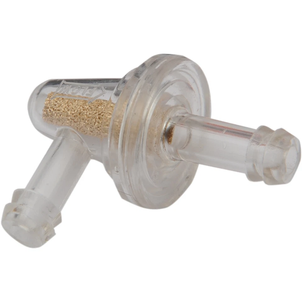 Moose Racing Fuel Filter - Bronze Element - 90 Degree Elbow | 118-9004 - Image 1 of 1