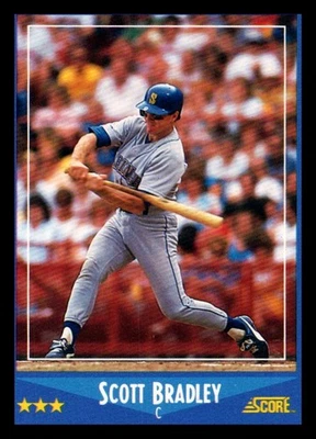 1988 Score #151 Scott Bradley - Image 1 of 2