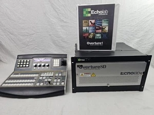 ECHOLAB OVERTURE SD VIDEO PRODUCTION SWITCHER SYSTEM CONTROL & INFORMATION GUIDE - Picture 1 of 21