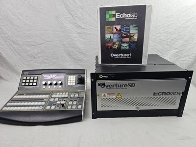 ECHOLAB OVERTURE SD VIDEO PRODUCTION SWITCHER SYSTEM CONTROL & INFORMATION GUIDE - Image 1 of 4