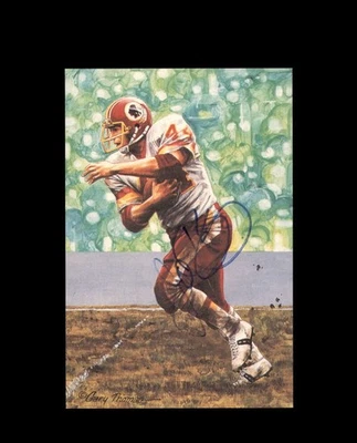 John Riggins PSA DNA Signed Goal Line Art Card GLAC Autograph - Image 1 of 2