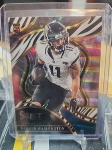 2023 SELECT PARKER WASHINGTON RC ZEBRA PRIZM CLUB LEVEL #227 CASE HIT - Bild 1 von 2