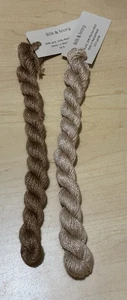 Silk & Ivory Thread Lot of 2 / Color 89 Latte & 131 Cafe Au Lait - Picture 1 of 3