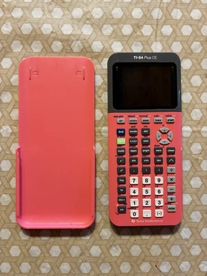 TI-84 Plus CE Graphing Calculator From Texas Instruments - Pink - Read - Image 1 of 4