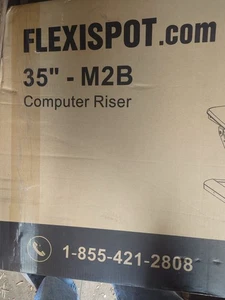 NEU im Karton FlexiSpot 35" - M2B Computer Riser - SCHWARZ - Bild 1 von 1