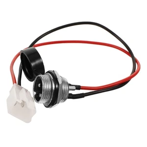 Charging Cable Connector Port for Motorcycle Scooter Replacement - Picture 1 of 12