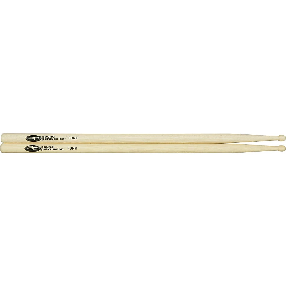 Sound Percussion Labs Hickory Drumsticks - Pair Wood Funk