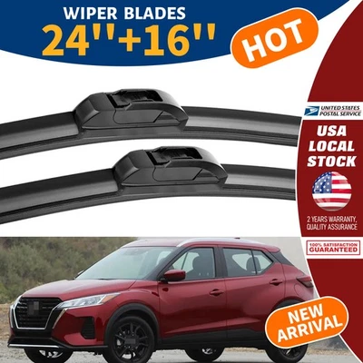 New All Season Windshield Wiper Blades 24"&16" For Subaru Impreza 2008-2011 Foto 1 de 4