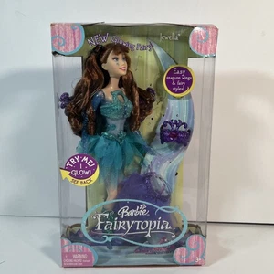 Rare Barbie Fairytopia Jewelia Glowing Fairy Doll G6262 Mattel 2005 - New! - Picture 1 of 4