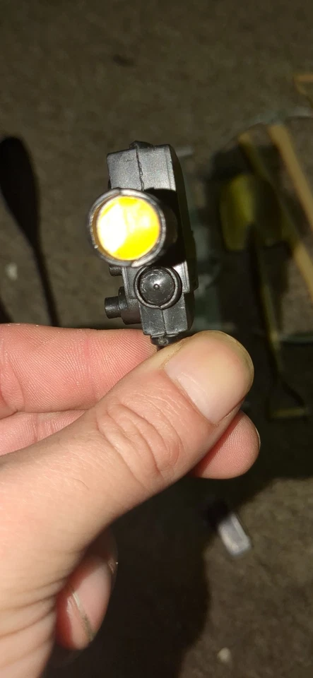 Lote 2 cámaras GI Joe vintage años 60 pequeñas una grande 1 pequeña pegatina amarilla faltante Foto 1 de 3