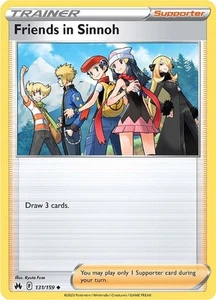 Pokemon Friends in Sinnoh Crown Zenith 131/159 LP - Picture 1 of 1