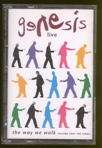 Genesis Live / the Way We Walk (Volume Two: the Longs) cassette Europe Virgin - Picture 1 of 2