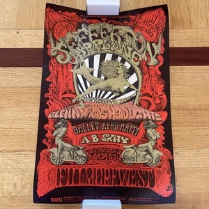 Bill Graham BG #142 Fillmore West 1st Print 24.10.-26.1968 Jefferson Flugzeug - Bild 1 von 6